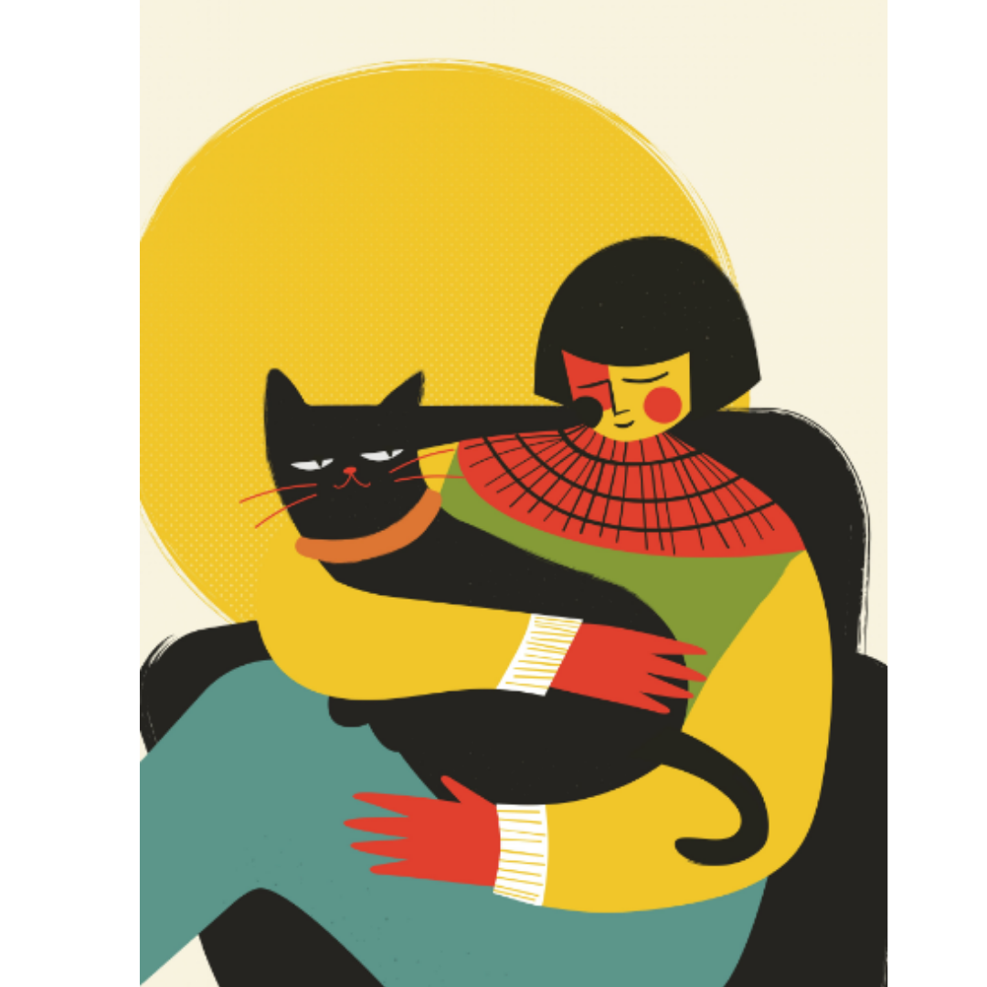 Egypt Cat art